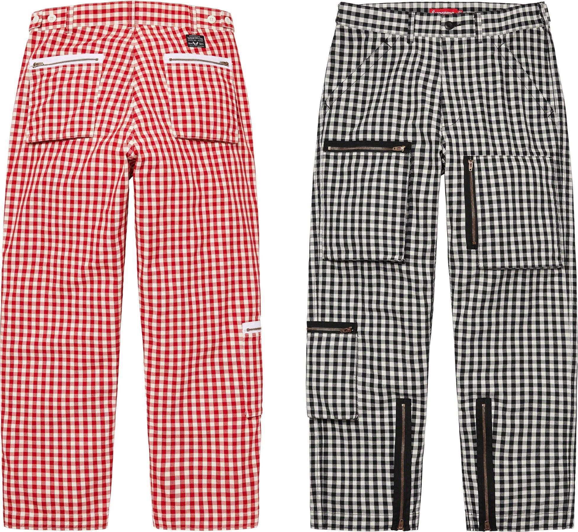 Gingham Flight Pant